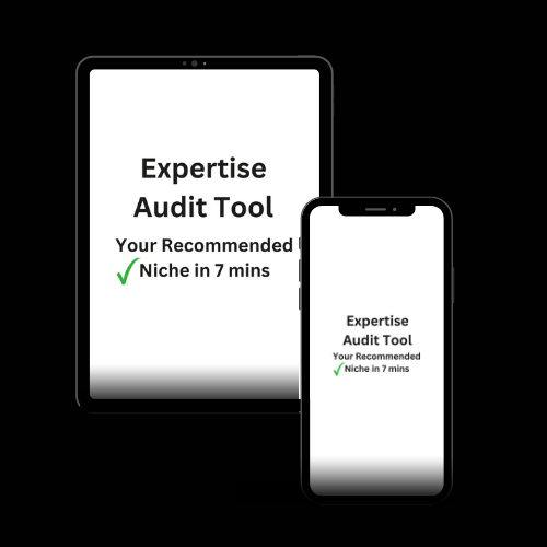 Expertise Audit Tool(Niche Clarity)